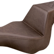 Load image into Gallery viewer, Saddlemen Step-Up Seat - Rear Lattice Stitch - Brown - FXSB 813-27-173BR - Main Product View