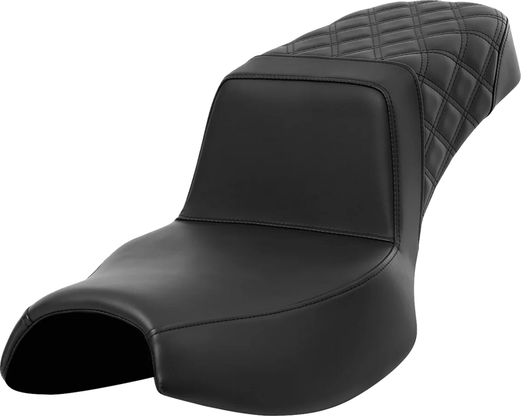 Saddlemen Step-Up Seat - Rear Lattice Stitch - Extended Reach - Challenger '20-'24 I20-06E-173 - Main Product View