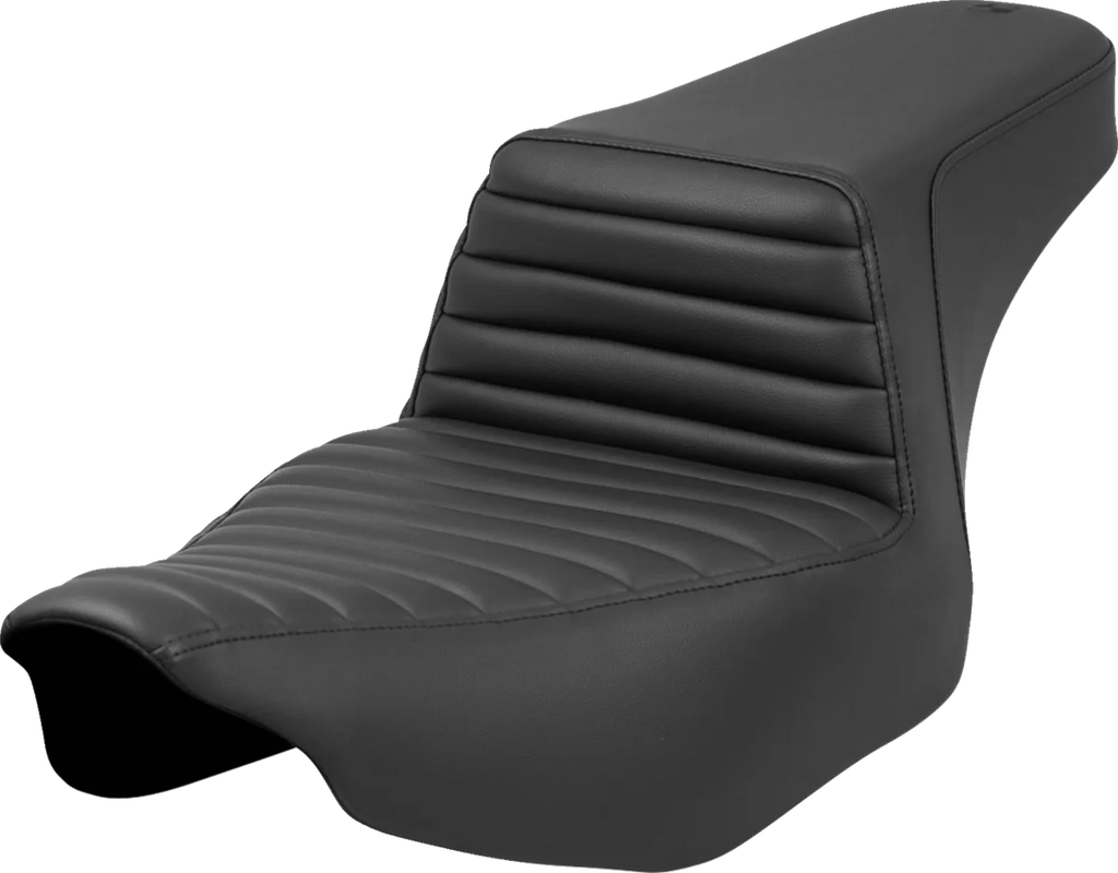 Saddlemen Step-Up Seat - Tuck-n'-Roll - Black - Road Glide/Street Glide 823-07-171 - Main Product View