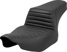 Load image into Gallery viewer, Saddlemen Step-Up Seat - Tuck-n'-Roll - Black - Road Glide/Street Glide 823-07-171 - Main Product View