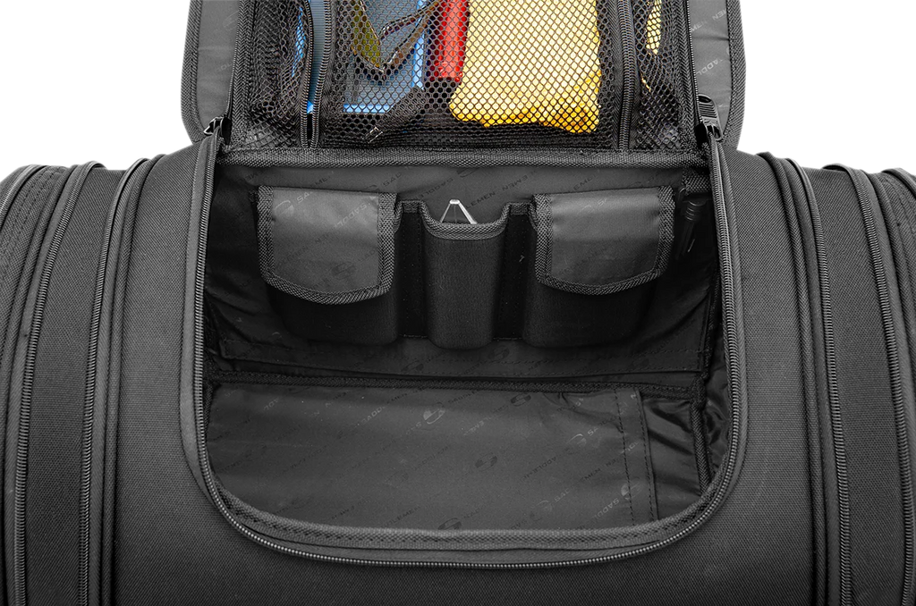 Saddlemen TR2300DE TL Sissy Bar Bag - Black EX000043S - Additional View 7