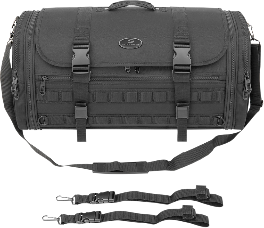Saddlemen TR3300 Tactical Deluxe Rack Bag - Black EX000043A - Additional View 5