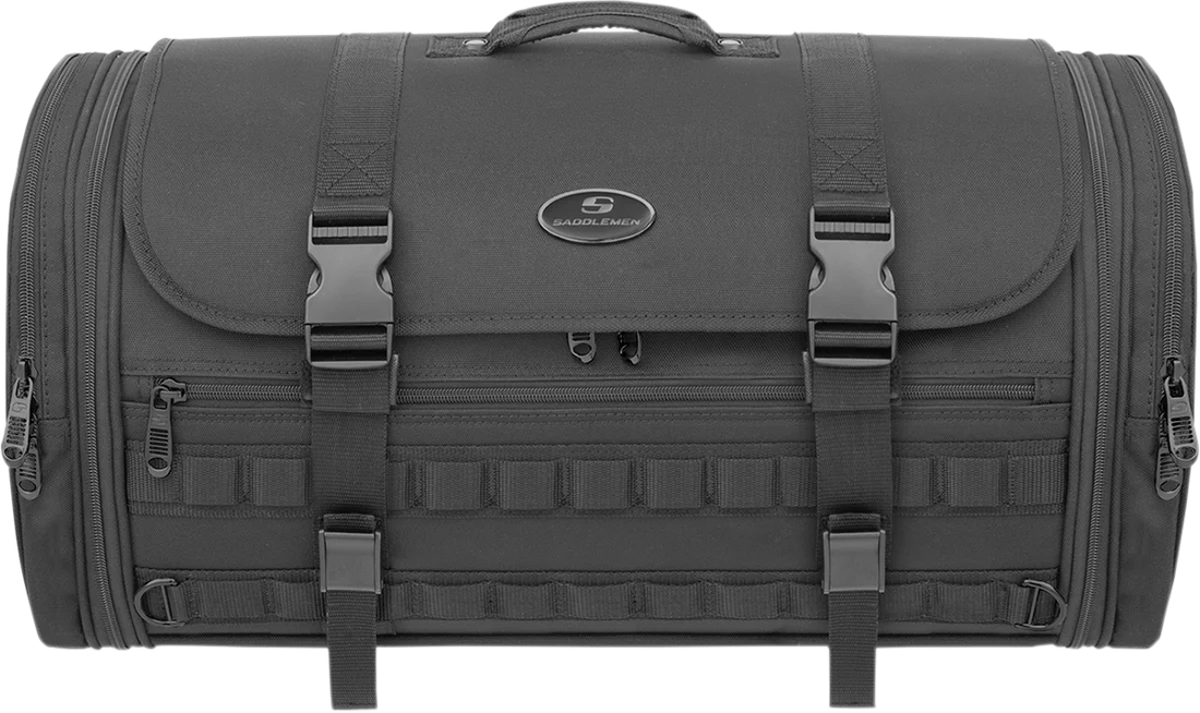 Saddlemen TR3300 Tactical Deluxe Rack Bag - Black EX000043A - Additional View 6