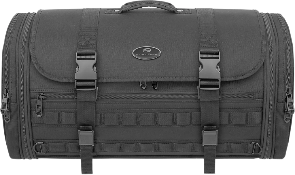 Saddlemen TR3300 Tactical Deluxe Rack Bag - Black EX000043A - Additional View 6