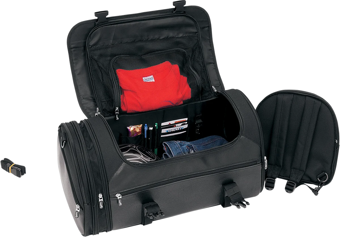 Saddlemen TR3300DE Deluxe Rack Bag - Installation View