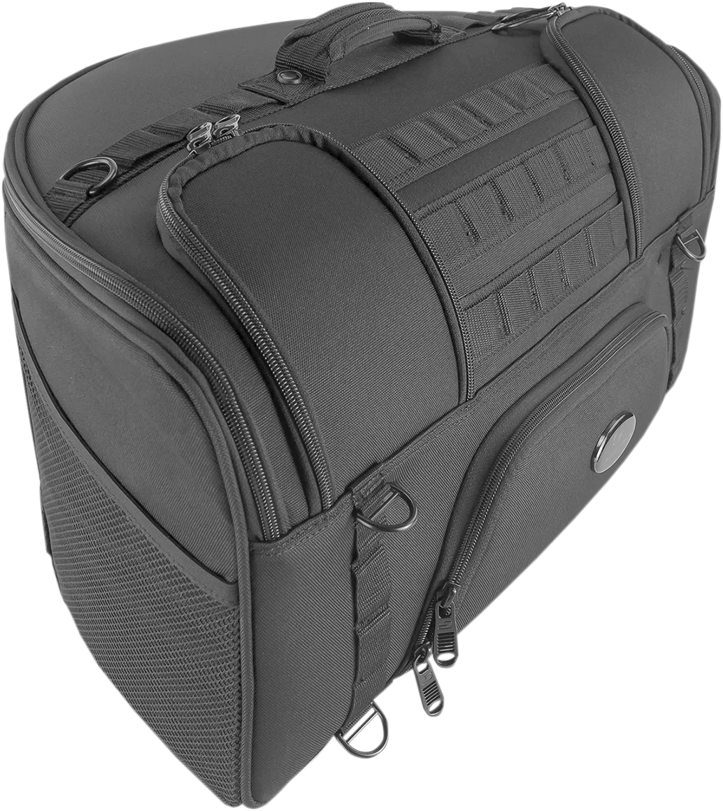Saddlemen Tactical Backrest Bag - Side View