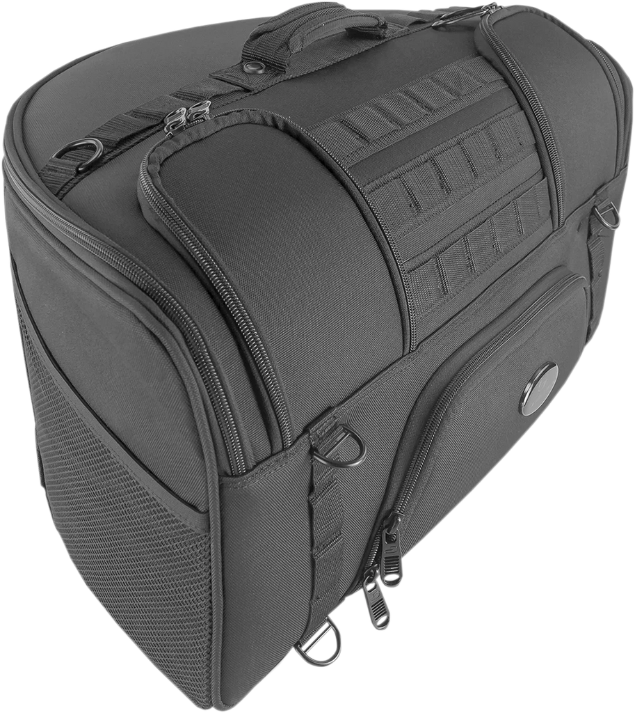 Saddlemen Tactical Backrest Bag - Side View
