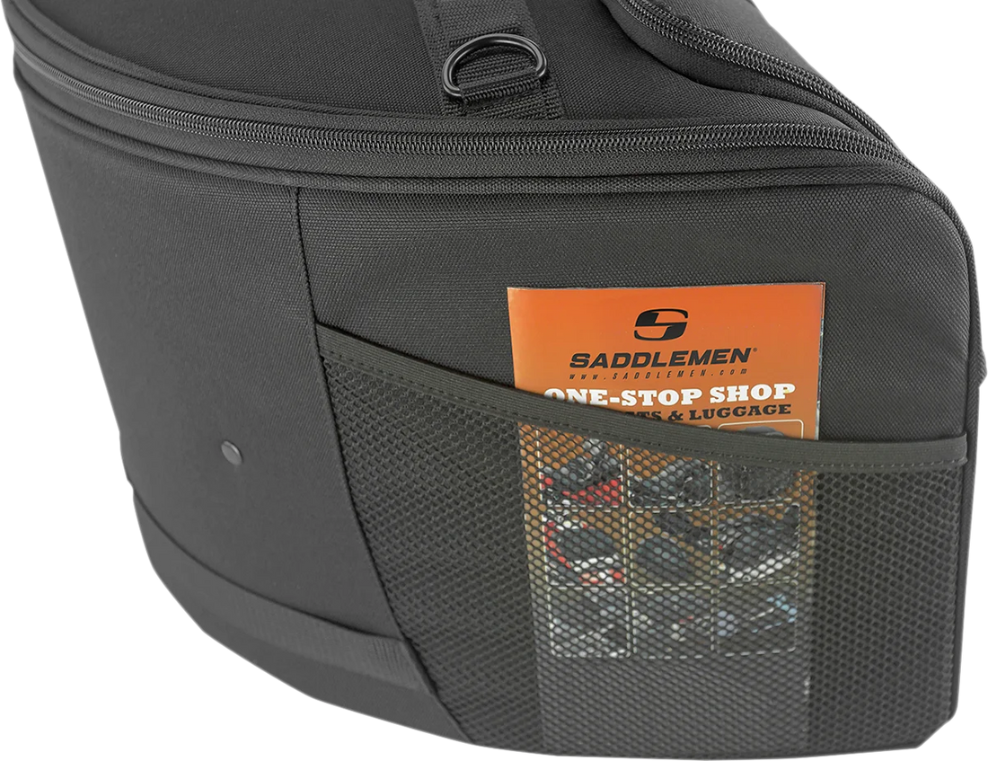 Saddlemen Tactical Backrest Bag - Installation View