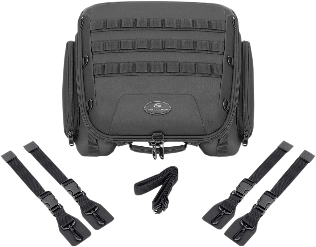 Saddlemen Tactical Tail Bag EX000493A - Installation View