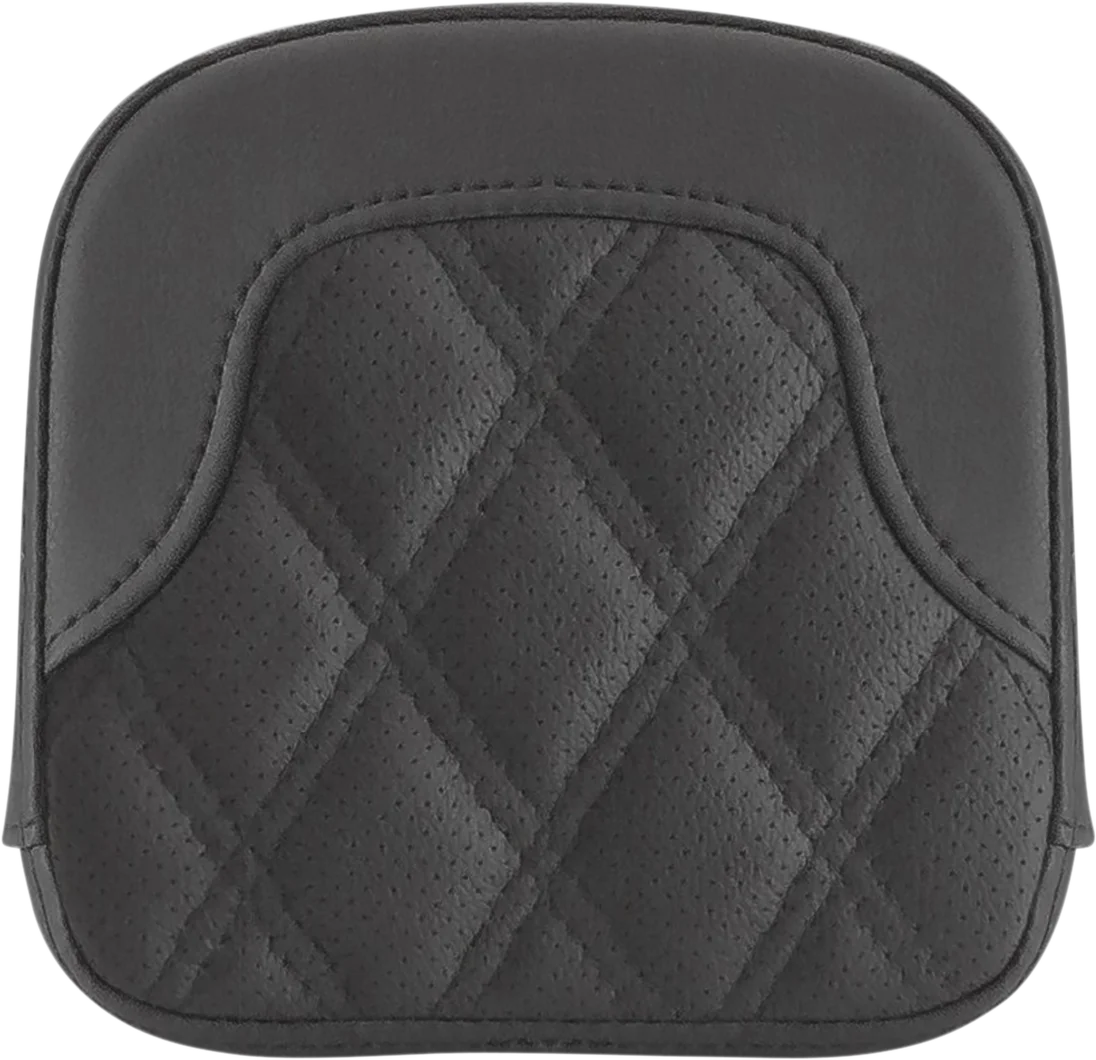 Saddlemen Tall Sissy Bar Pad - Lariat - Distressed - Brown - FL '99-'23 040741 - Side View