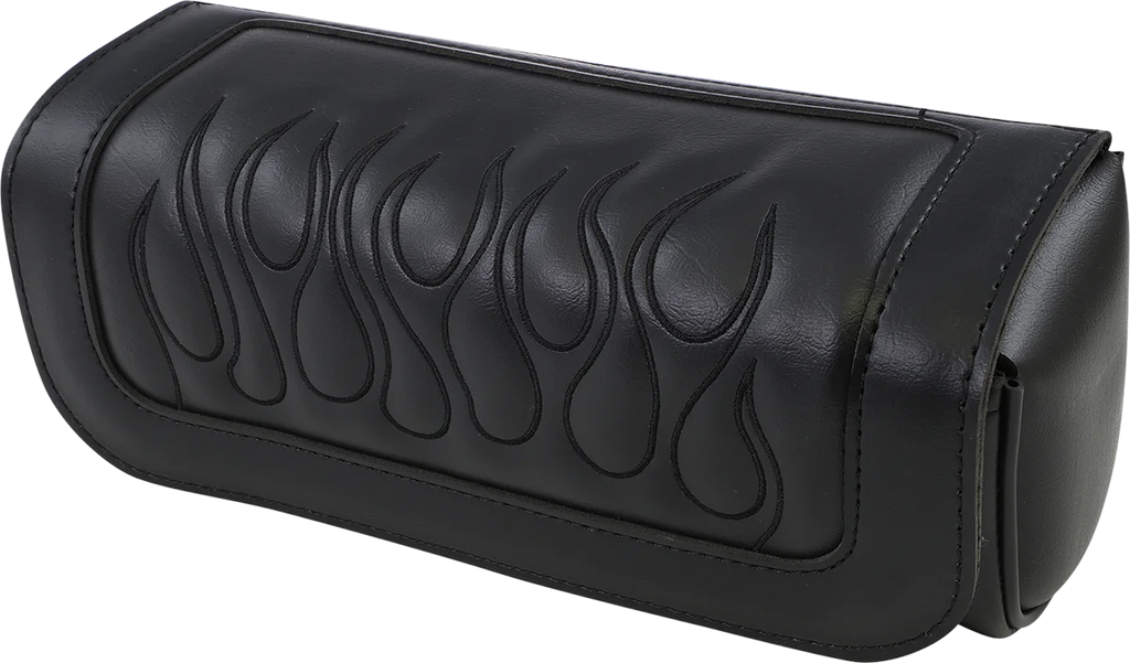 Saddlemen Tool Pouch - Flame - Dark Red X021-05-0035 - Side View