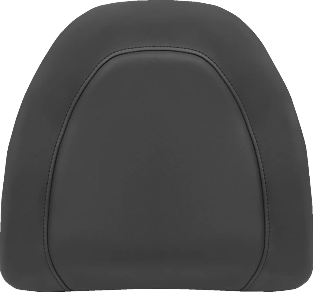 Saddlemen Tour-Pak® Backrest Pad Cover - Black w/ Black Stitching 88-11884RS - Main Product View