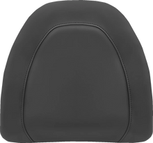 Load image into Gallery viewer, Saddlemen Tour-Pak® Backrest Pad Cover - Black w/ Black Stitching 88-11884RS - Main Product View