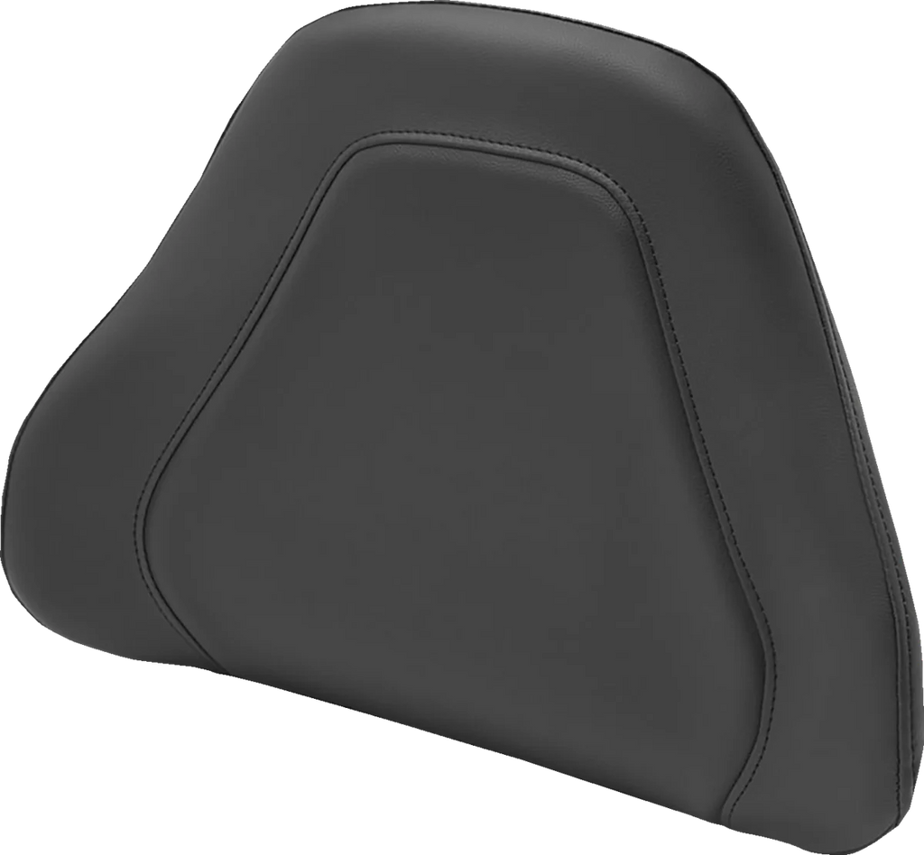 Saddlemen Tour-Pak® Backrest Pad Cover - Black w/ Black Stitching 88-11885RS - Main Product View