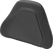 Load image into Gallery viewer, Saddlemen Tour-Pak® Backrest Pad Cover - Carbon Fiber - Black 88-11885CF - Main Product View