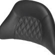 Load image into Gallery viewer, Saddlemen Tour-Pak® Backrest Pad Cover - Lattice Stitched - Black 01-11884LS - Main Product View