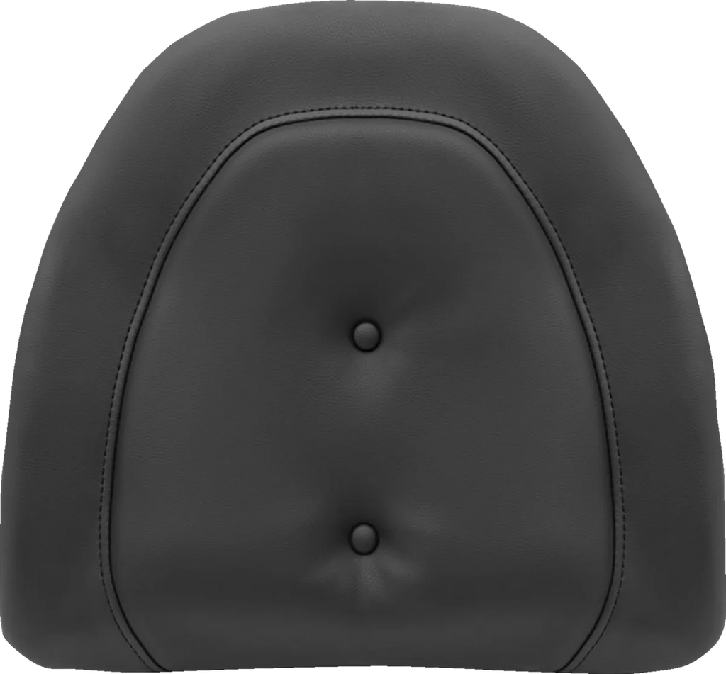 Saddlemen Tour-Pak® Backrest Pad Cover - Pillow Top - Black 88-11884PT - Main Product View