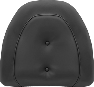 Saddlemen Tour-Pak® Backrest Pad Cover - Pillow Top - Black 88-11884PT - Main Product View