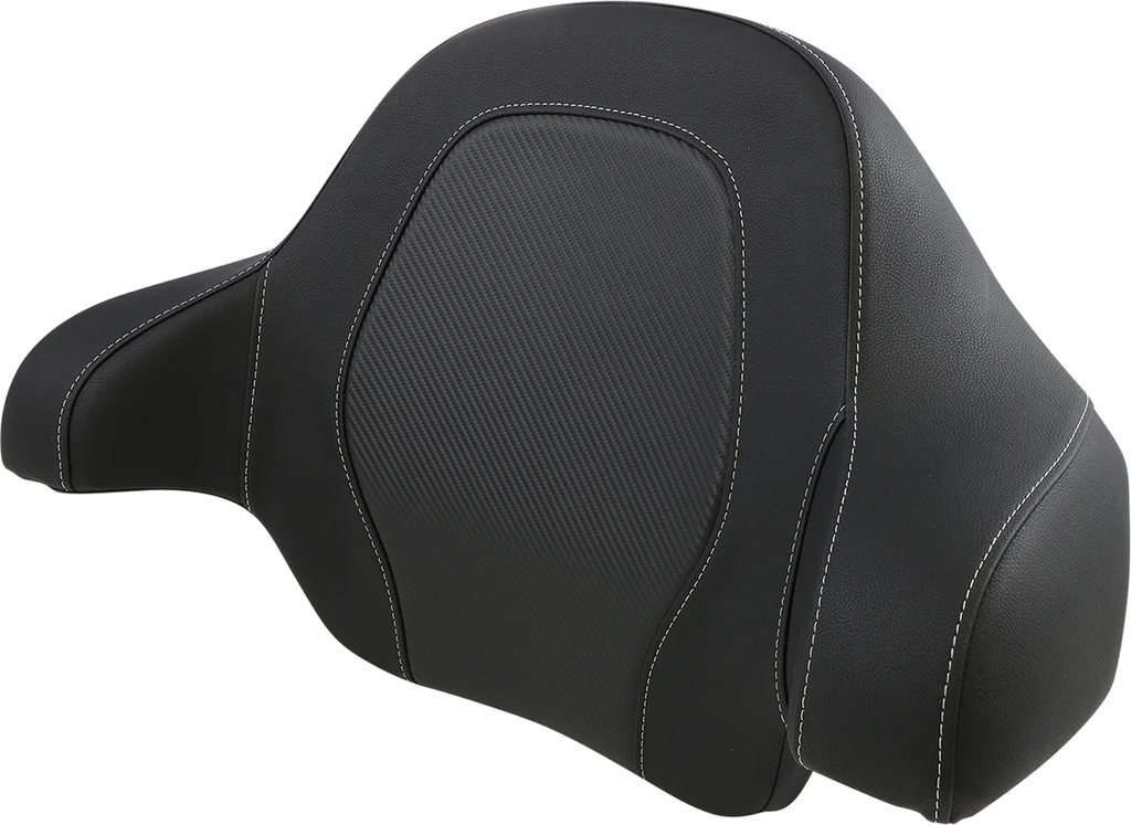 Saddlemen Tour-Pak® Backrest Pad - Dominator Seat - Black - FL '14-'23 814-07-TPACK-D - Side View