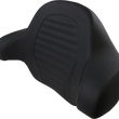 Load image into Gallery viewer, Saddlemen Tour-Pak® Backrest Pad - Slim - Roll &amp; Pleat - Black - FL '14-'23 814-07-TPACK-RP - Main Product View