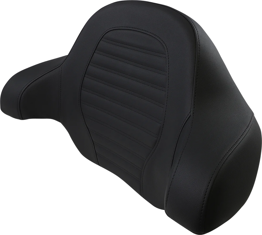 Saddlemen Tour-Pak® Backrest Pad - Slim - Roll & Pleat - Black - FL '14-'23 814-07-TPACK-RP - Main Product View