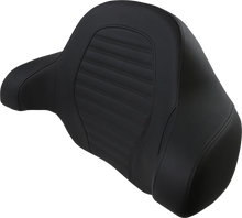 Load image into Gallery viewer, Saddlemen Tour-Pak® Backrest Pad - Slim - Roll &amp; Pleat - Black - FL '14-'23 814-07-TPACK-RP - Main Product View