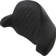 Load image into Gallery viewer, Saddlemen Tour-Pak® Backrest Pad - Step-Up - Lattice Stitch - Black - FL '14-'23 814-07-TPACK-SU - Main Product View