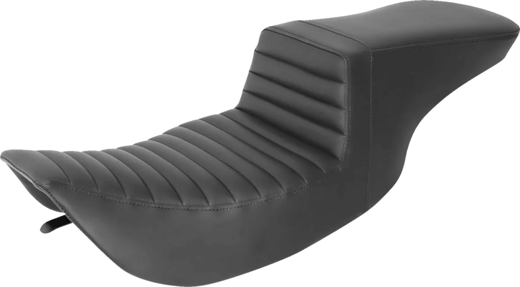 Saddlemen Tour Step-Up Seat - Front Tuck-n-Roll - Black - FL '97-'07 897-06-191 - Main Product View