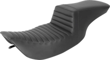 Load image into Gallery viewer, Saddlemen Tour Step-Up Seat - Front Tuck-n-Roll - Black - FL '97-'07 897-06-191 - Main Product View