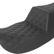 Load image into Gallery viewer, Saddlemen Tour Step-Up Seat - Full Lattice Stitch - Black - FL '97-'07 897-07-195 - Main Product View