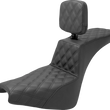 Load image into Gallery viewer, Saddlemen Tour Step-Up Seat - Rider Backrest - Full Lattice Stitch - FXBB/FXST '18-'23 818-30-195BR - Main Product View