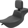 Load image into Gallery viewer, Saddlemen Tour Step-Up Seat - Rider Backrest - Plain - FLHR/FLHX '97-'07 897-06-194BR - Main Product View