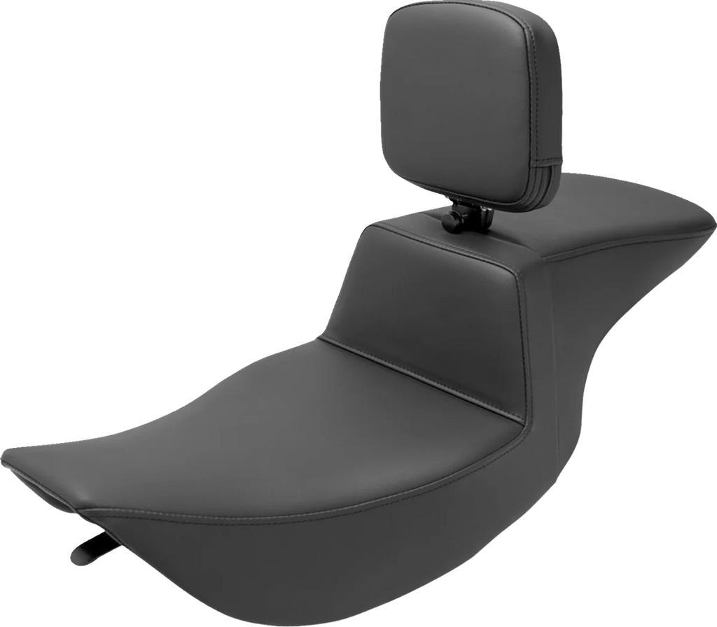 Saddlemen Tour Step-Up Seat - Rider Backrest - Plain - FLHR/FLHX '97-'07 897-06-194BR - Main Product View