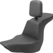 Load image into Gallery viewer, Saddlemen Tour Step-Up Seat - Rider Backrest - Plain - FLSB/FXLR '18-'23 818-29-194BR - Main Product View