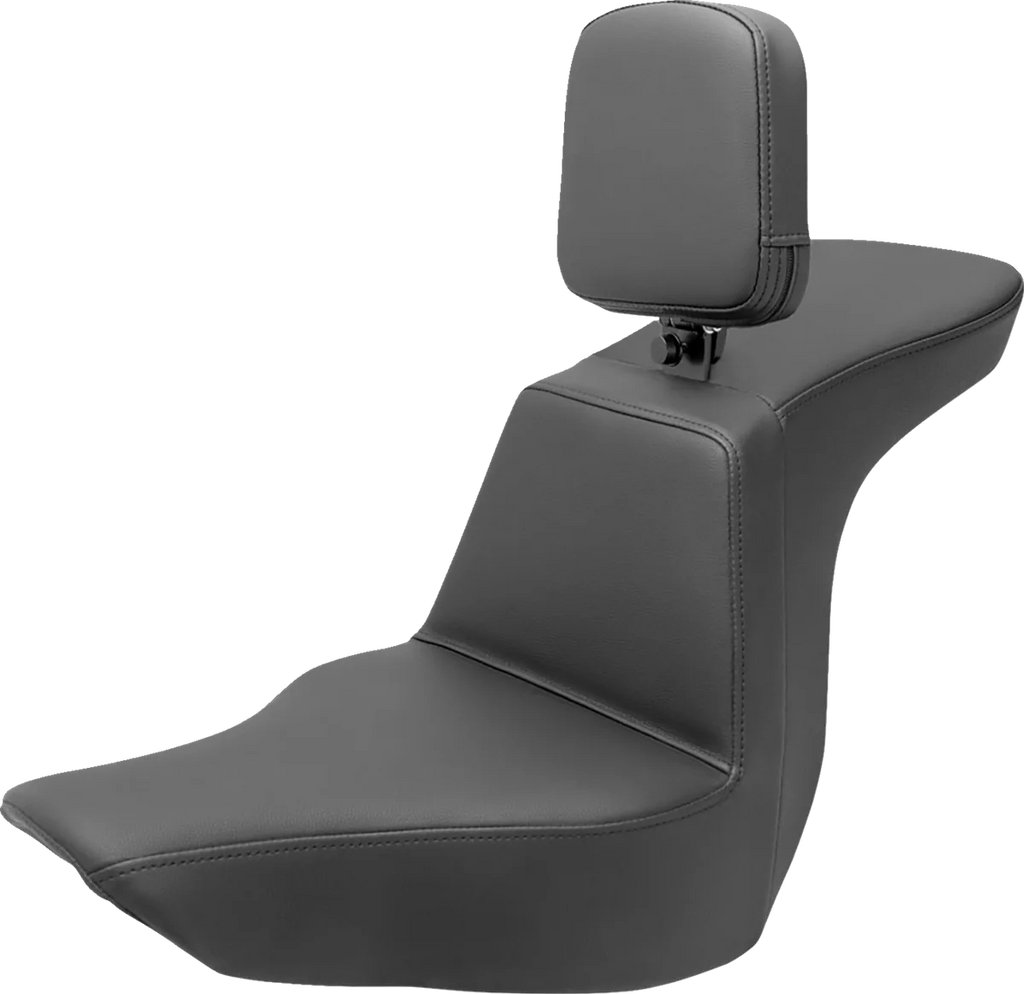 Saddlemen Tour Step-Up Seat - Rider Backrest - Plain - FLSB/FXLR '18-'23 818-29-194BR - Main Product View