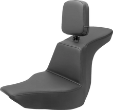 Load image into Gallery viewer, Saddlemen Tour Step-Up Seat - Rider Backrest - Plain - FLSB/FXLR '18-'23 818-29-194BR - Main Product View