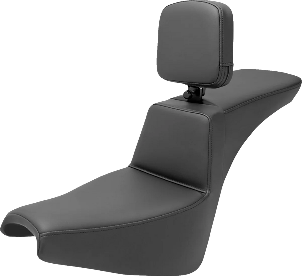 Saddlemen Tour Step-Up Seat - Rider Backrest - Plain - FXBB/FXST '18-'23 818-30-194BR - Main Product View