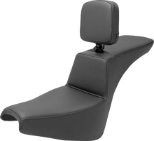 Load image into Gallery viewer, Saddlemen Tour Step-Up Seat - Rider Backrest - Plain - FXBB/FXST '18-'23 818-30-194BR - Main Product View