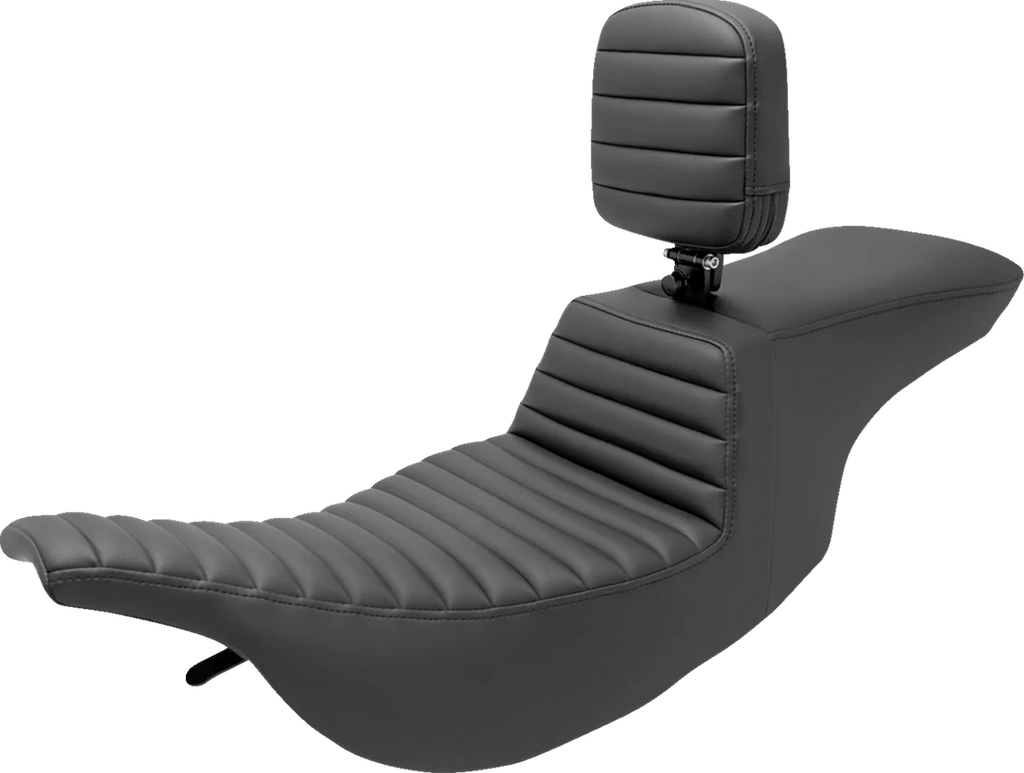 Saddlemen Tour Step-Up Seat - Rider Backrest - Tuck-n-Roll - FL '97-'07 897-07-191BR - Main Product View