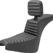 Load image into Gallery viewer, Saddlemen Tour Step-Up Seat - Rider Backrest - Tuck-n-Roll - FXBB/FXST '18-'23 818-30-191BR - Main Product View