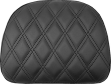 Load image into Gallery viewer, Saddlemen Touring Sissy Bar Pad - Black - Lattice Stitch - Indian '14-'22 061143 - Main Product View