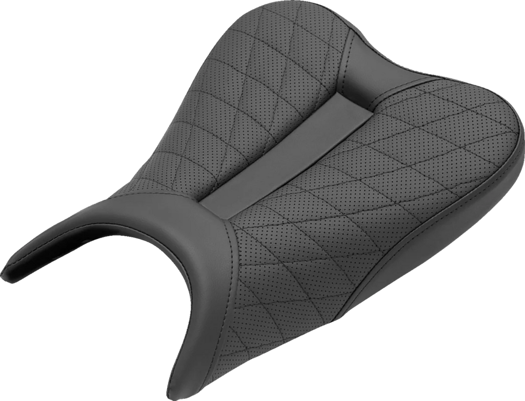 Saddlemen Track Seat - Lattice Stitch - Black - Ninja 400 '18-'22 0810-K079 - Main Product View