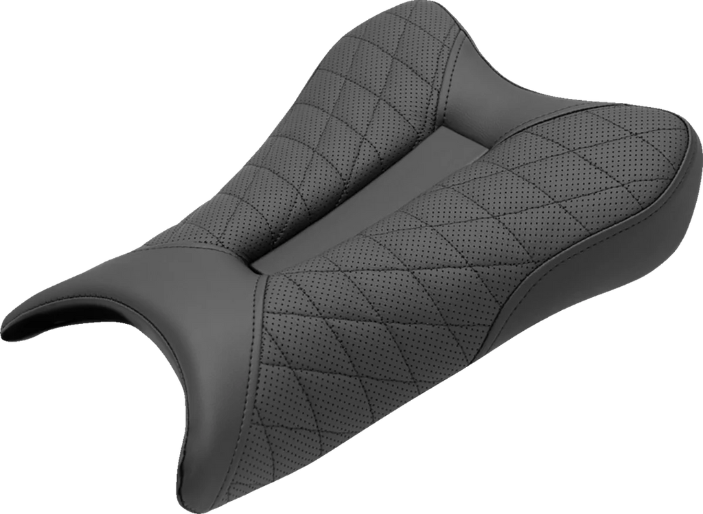 Saddlemen Track Seat - Lattice Stitch - Black - ZX6R '19-'22 0810-K075 - Main Product View