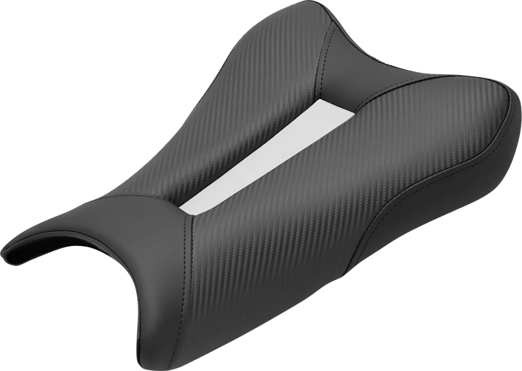 Saddlemen Track Seat - Solo - Carbon Fiber - Black - ZX6R '19-'22 0810-K076 - Main Product View