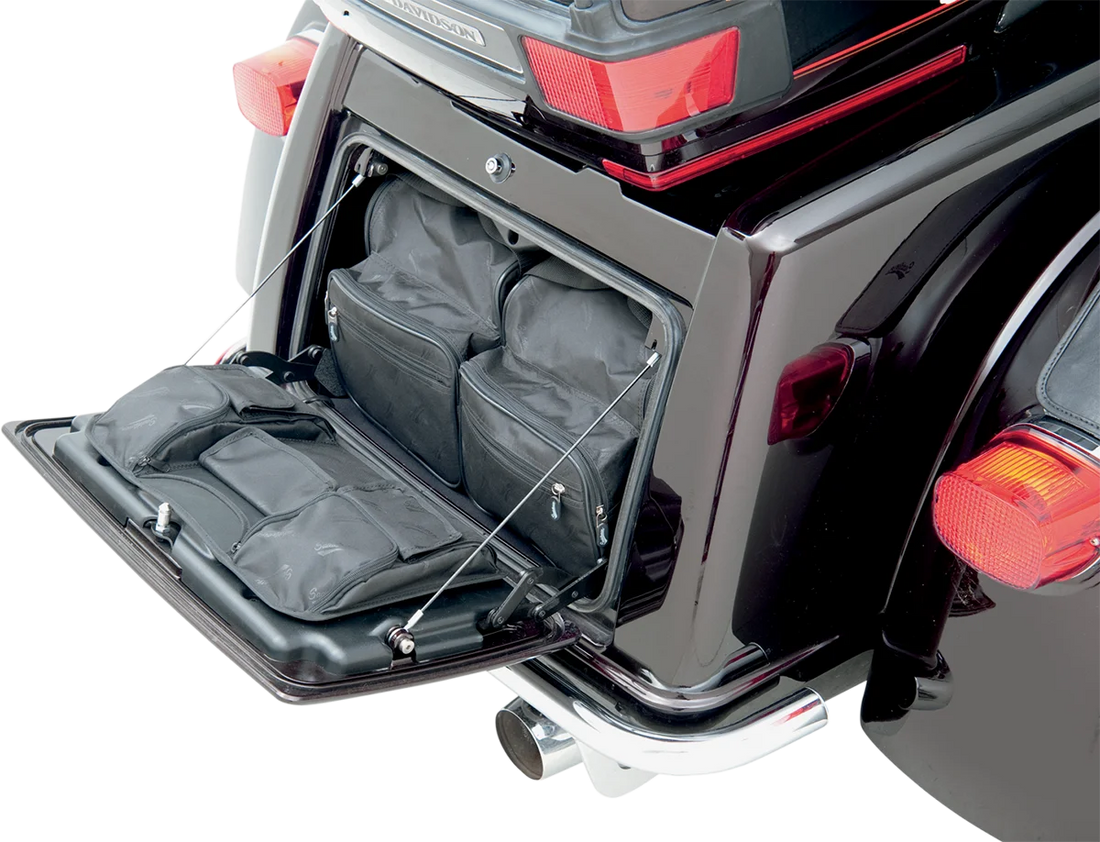 Saddlemen Trike Trunk Lid Organizer - Side View
