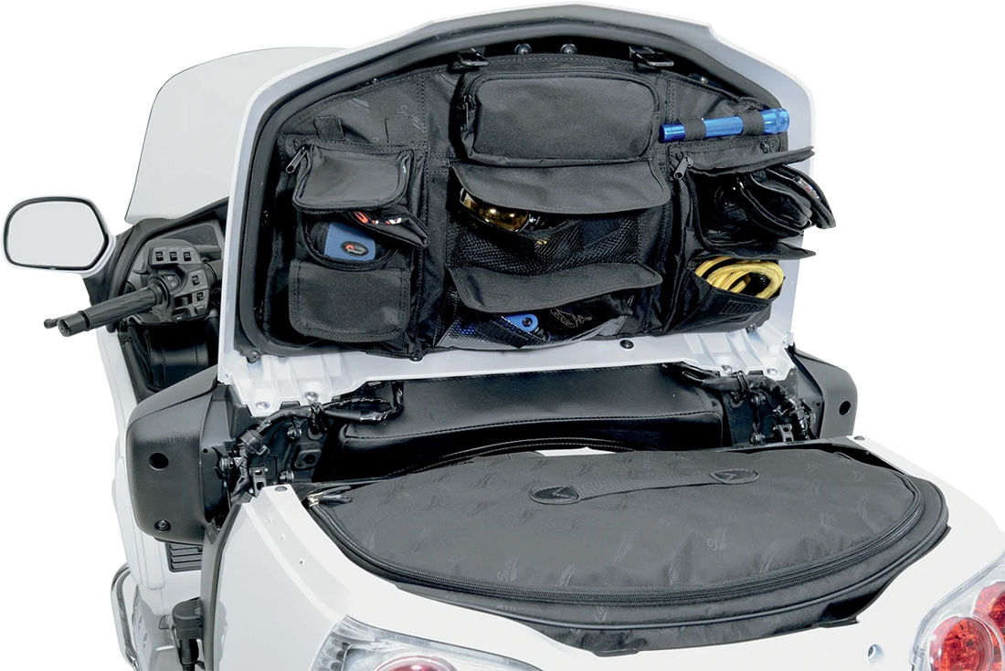 Saddlemen Trunk Lid Organizer - Back View