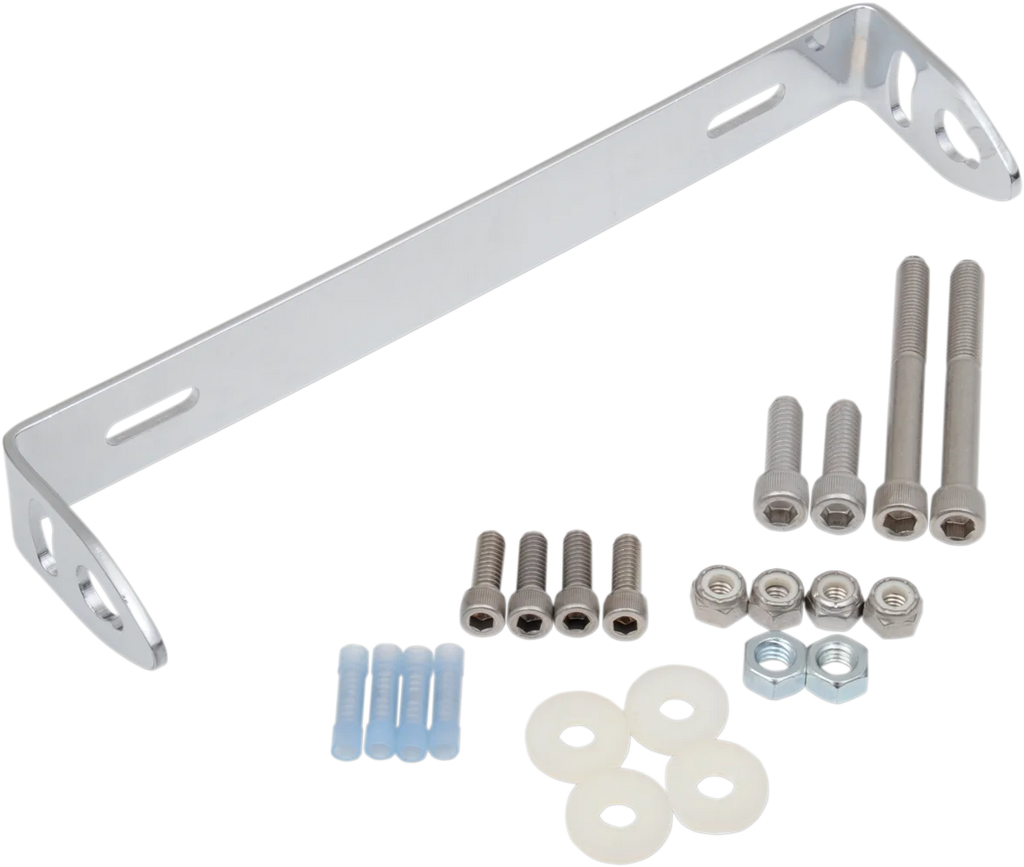 Saddlemen Turn Signal Relocation Kit - Chrome - Universal - Main Product View
