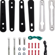 Load image into Gallery viewer, Saddlemen Turn Signal Relocation Kit - Dyna - Black - Main Product View