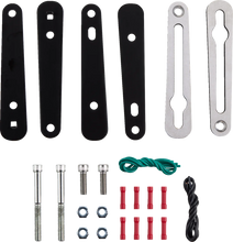 Load image into Gallery viewer, Saddlemen Turn Signal Relocation Kit - Dyna - Black - Main Product View