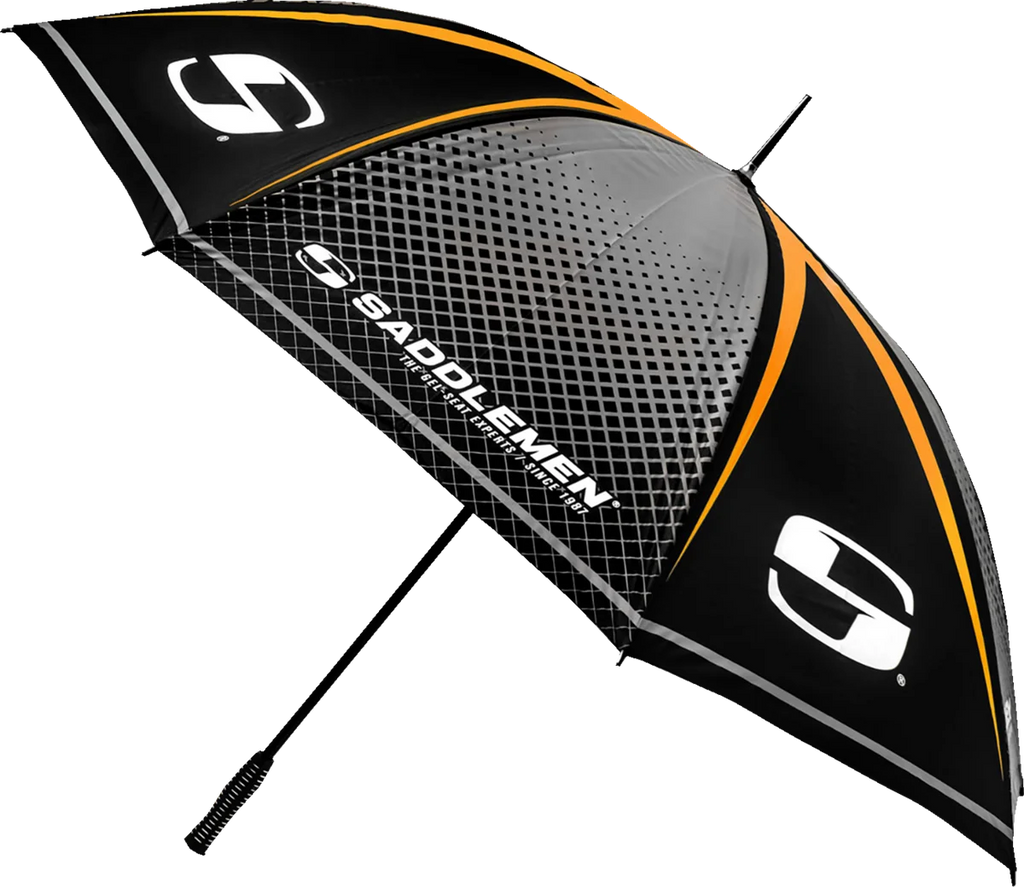 Saddlemen Umbrella - Black/Gray/Orange - Main Product View